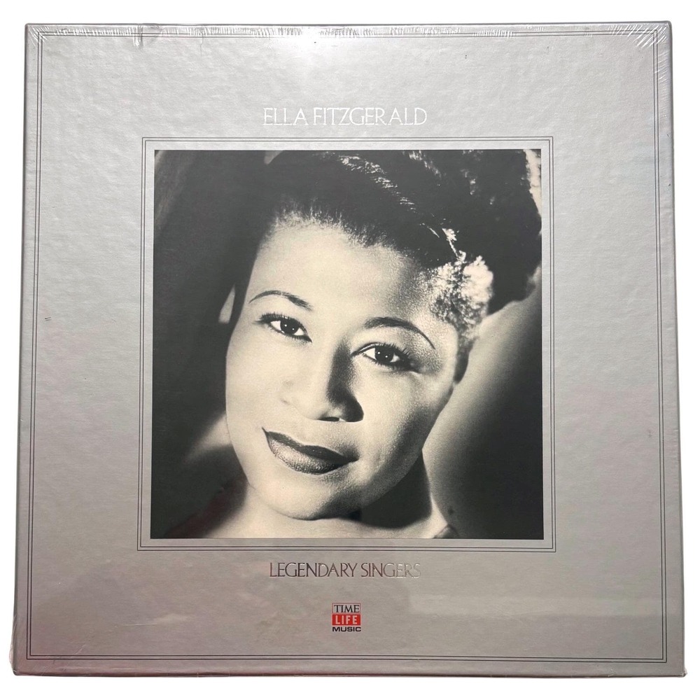Ella Fitzgerald Legendary Singers Time Life Music 2-LP Vinyl Record Set Sealed